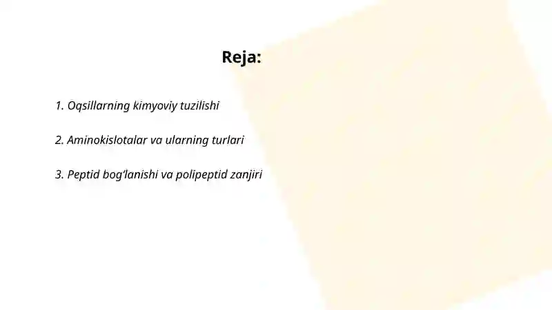 Oqsillar 2