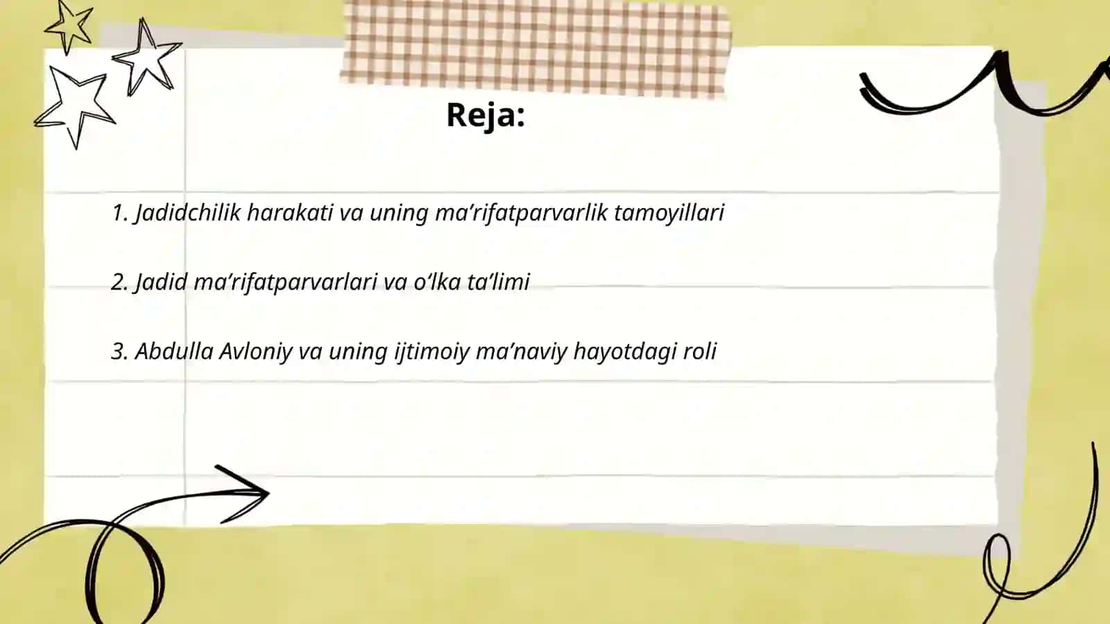 Jadid maʼrifatparvarlarining oʻlka ijtimoiy maʼnaviy hayotida tutgan oʻrni 2