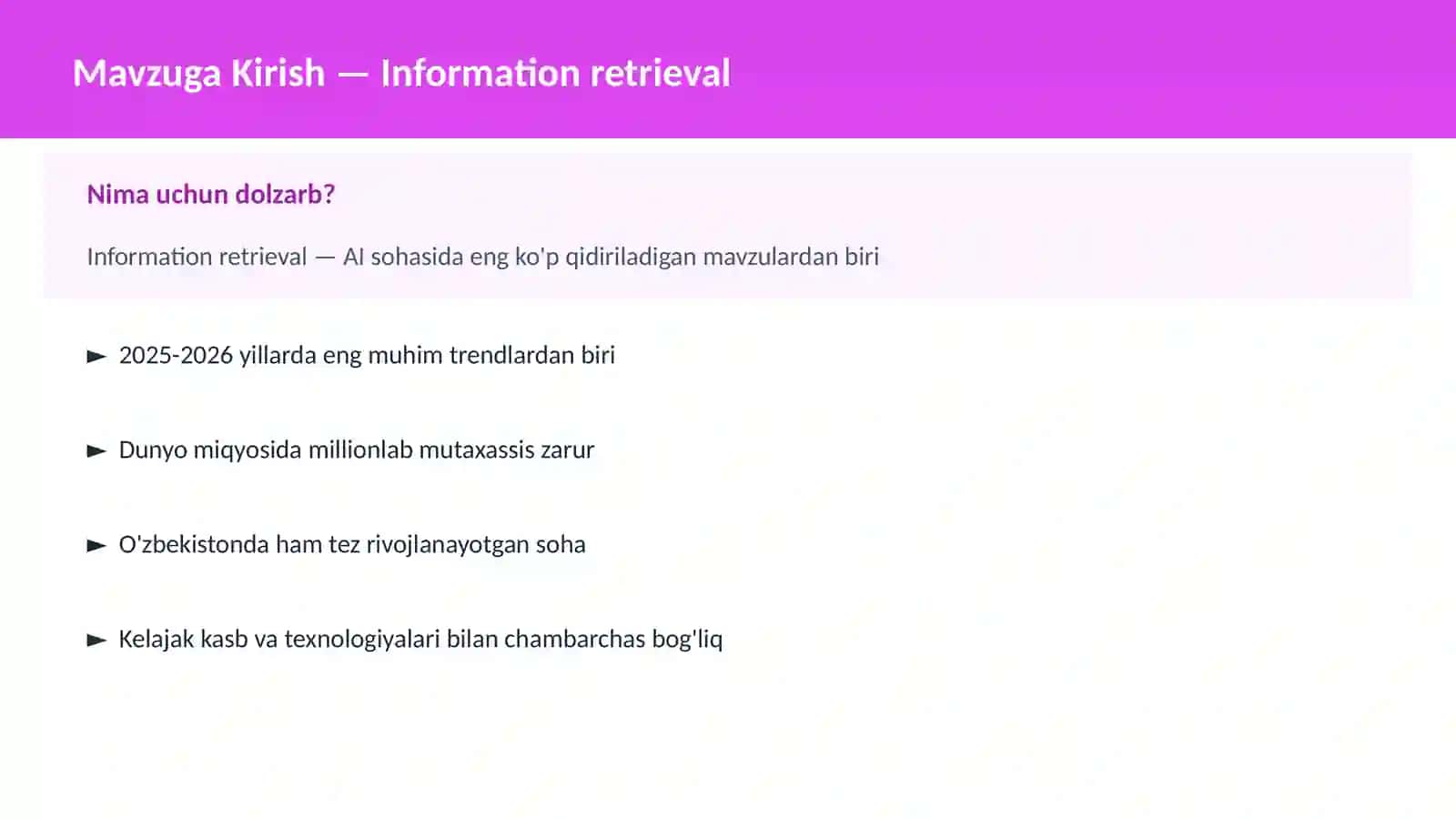 NLP Tabiiy Til Qayta Ishlash 2