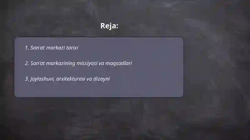 San'at markazi 2