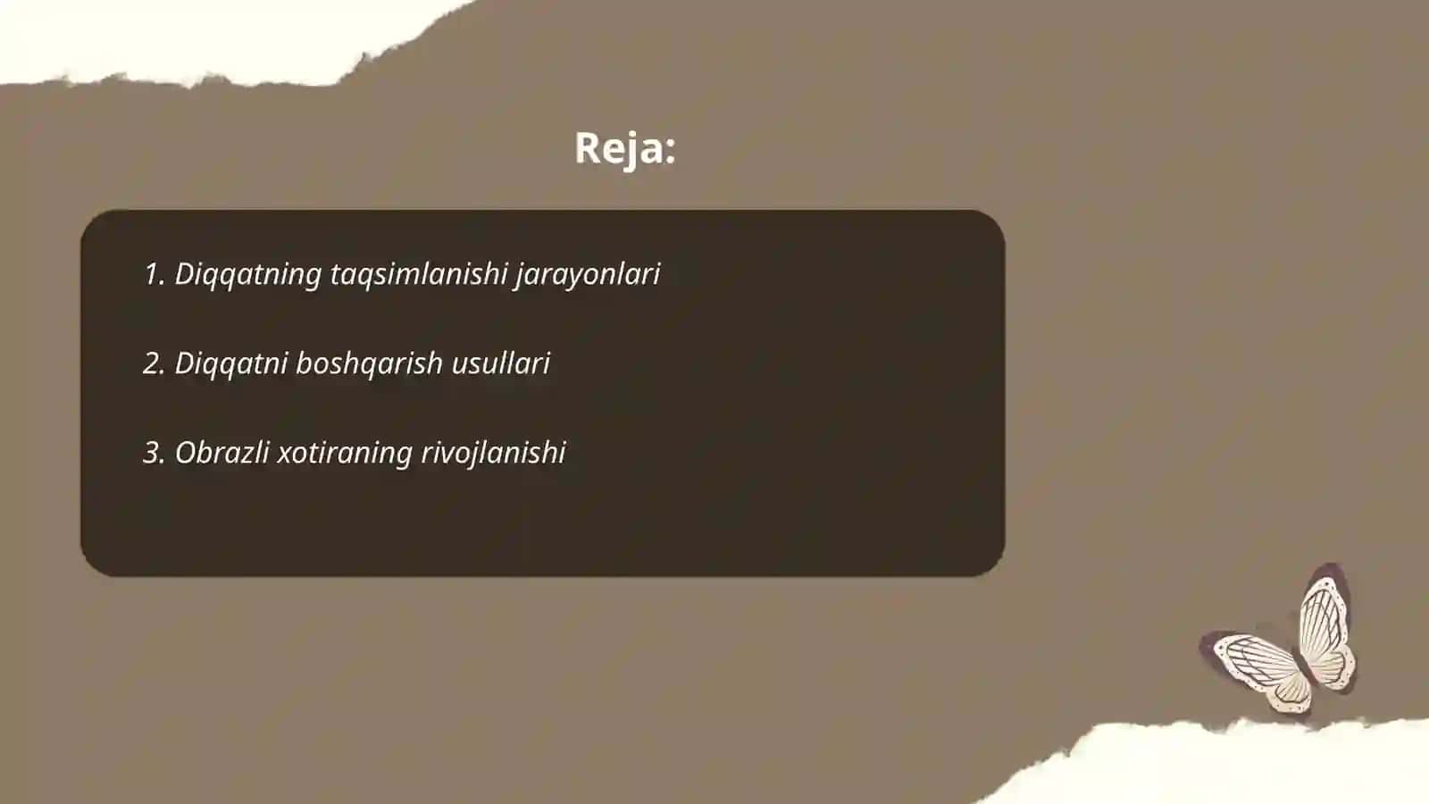 Diqqatning taqsimlanishi va obrazli xotira 2