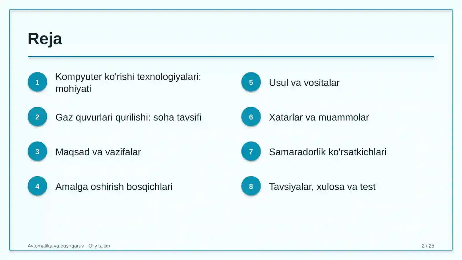 gaz quvurlari qurilishida kompyuter ko'rishi texnologiyalarini qo'llash 7567 2