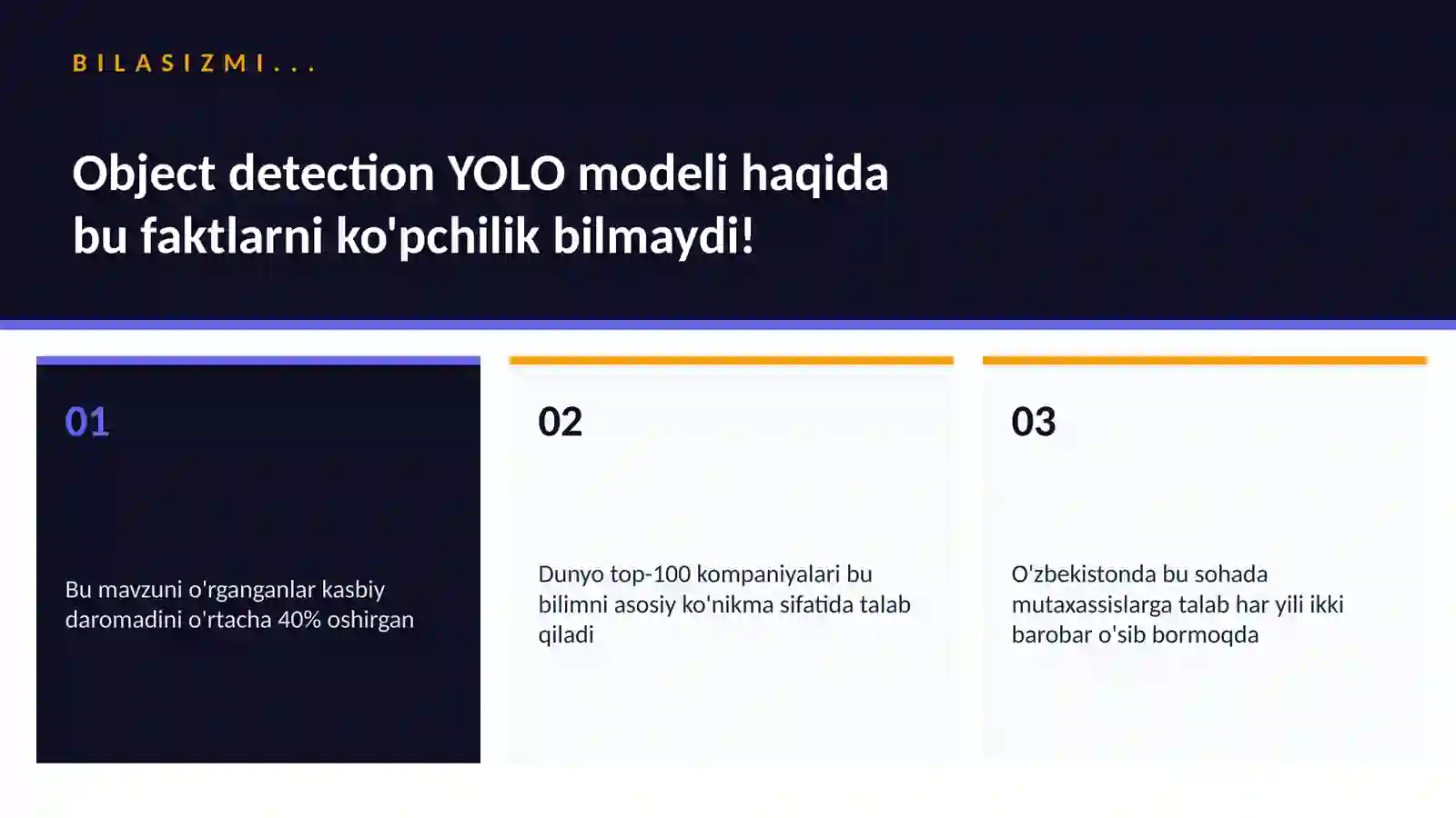 Object detection YOLO modeli 2