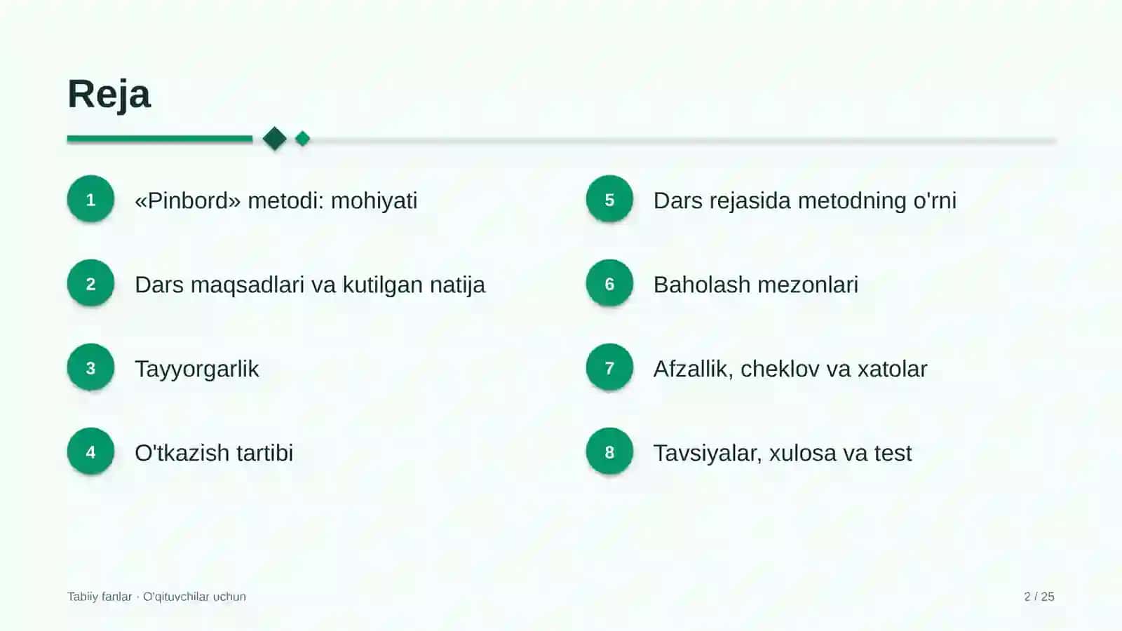 tabiiy fanlar darslarida pinbord metodidan foydalanish 7661 2