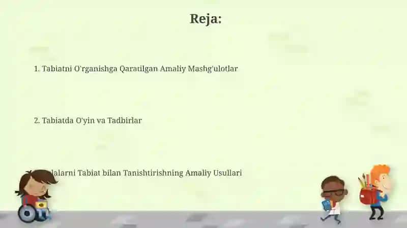Bolalarni tabiatga jalb qilishning o'yinli usullari 2