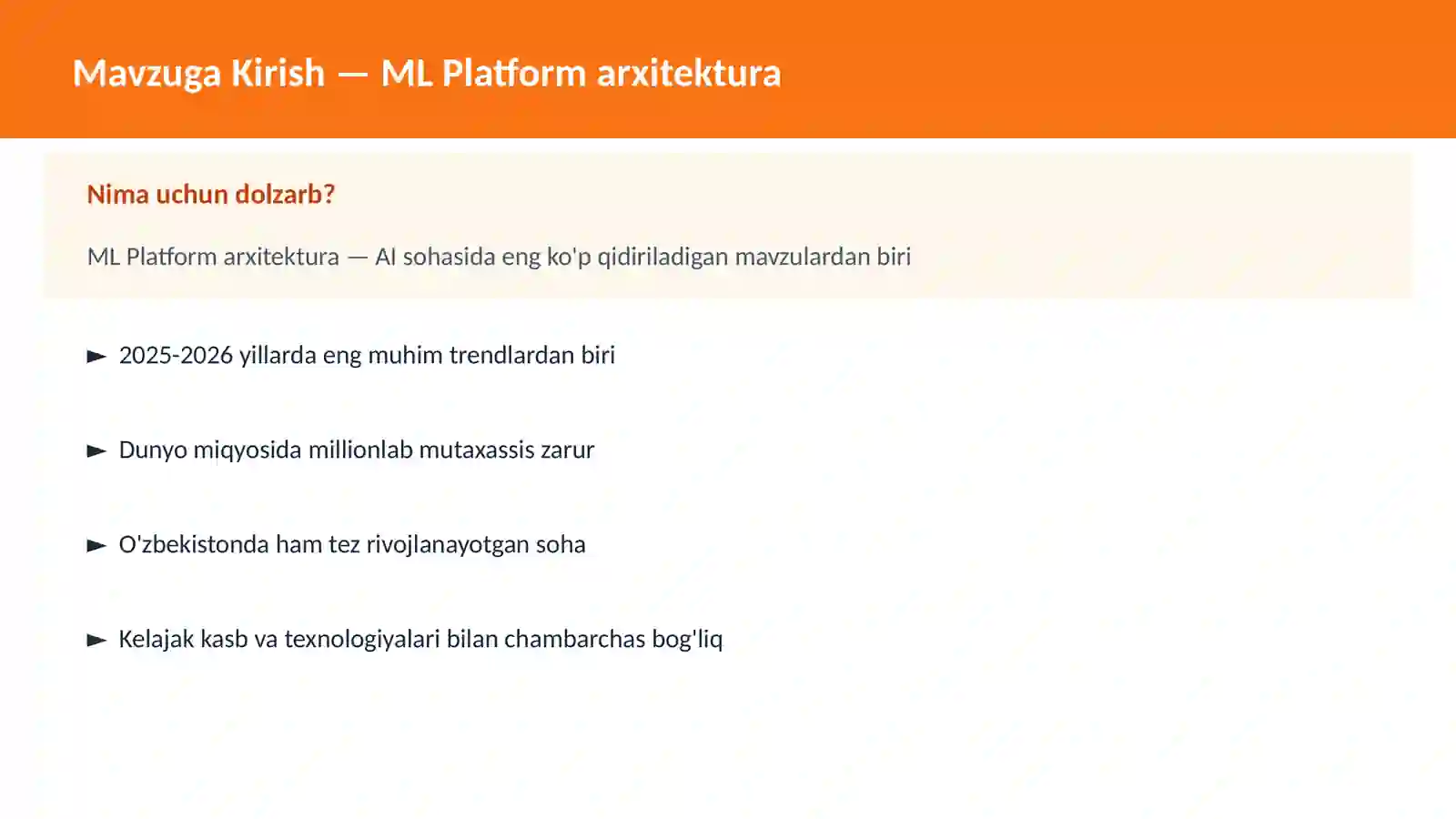 ML Platform arxitektura 2
