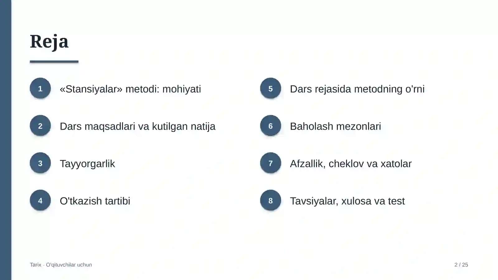 tarix darslarida stansiyalar metodidan foydalanish 5350 2