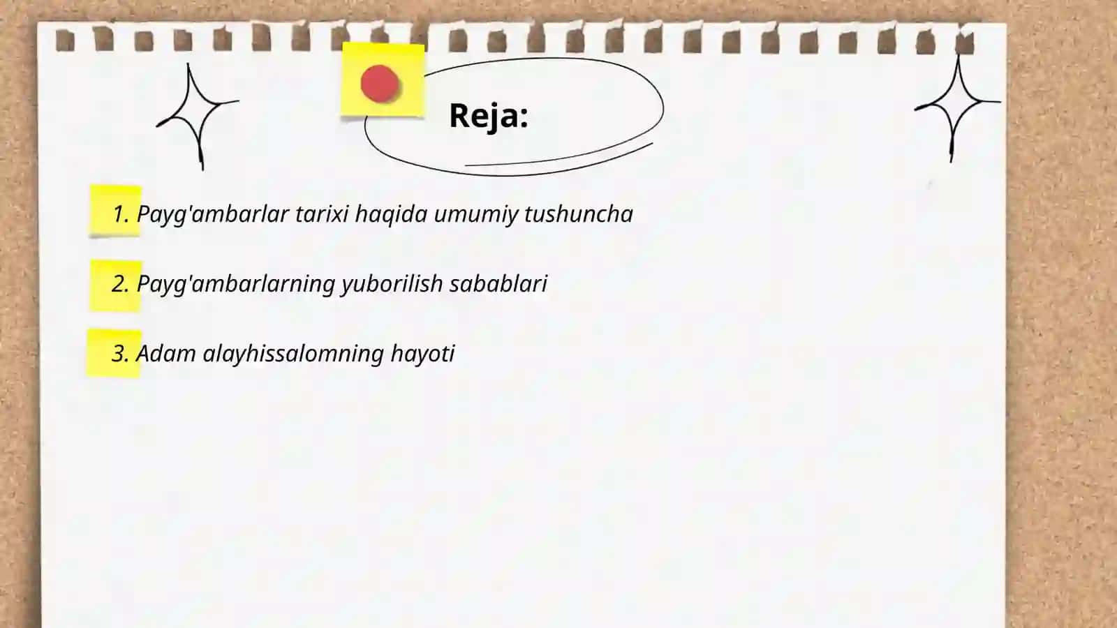 Payg'ambarlar tarixi 2