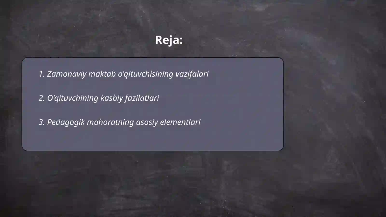 Pedagogning kasbiy fazilatlari 2