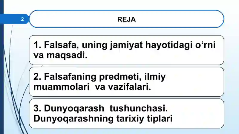 Falsafa 2