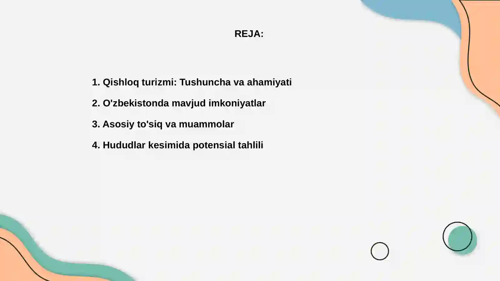 Qishloq Turizmi 2