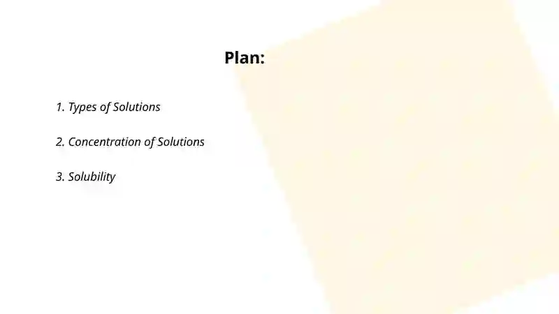 Properties of solutions 2