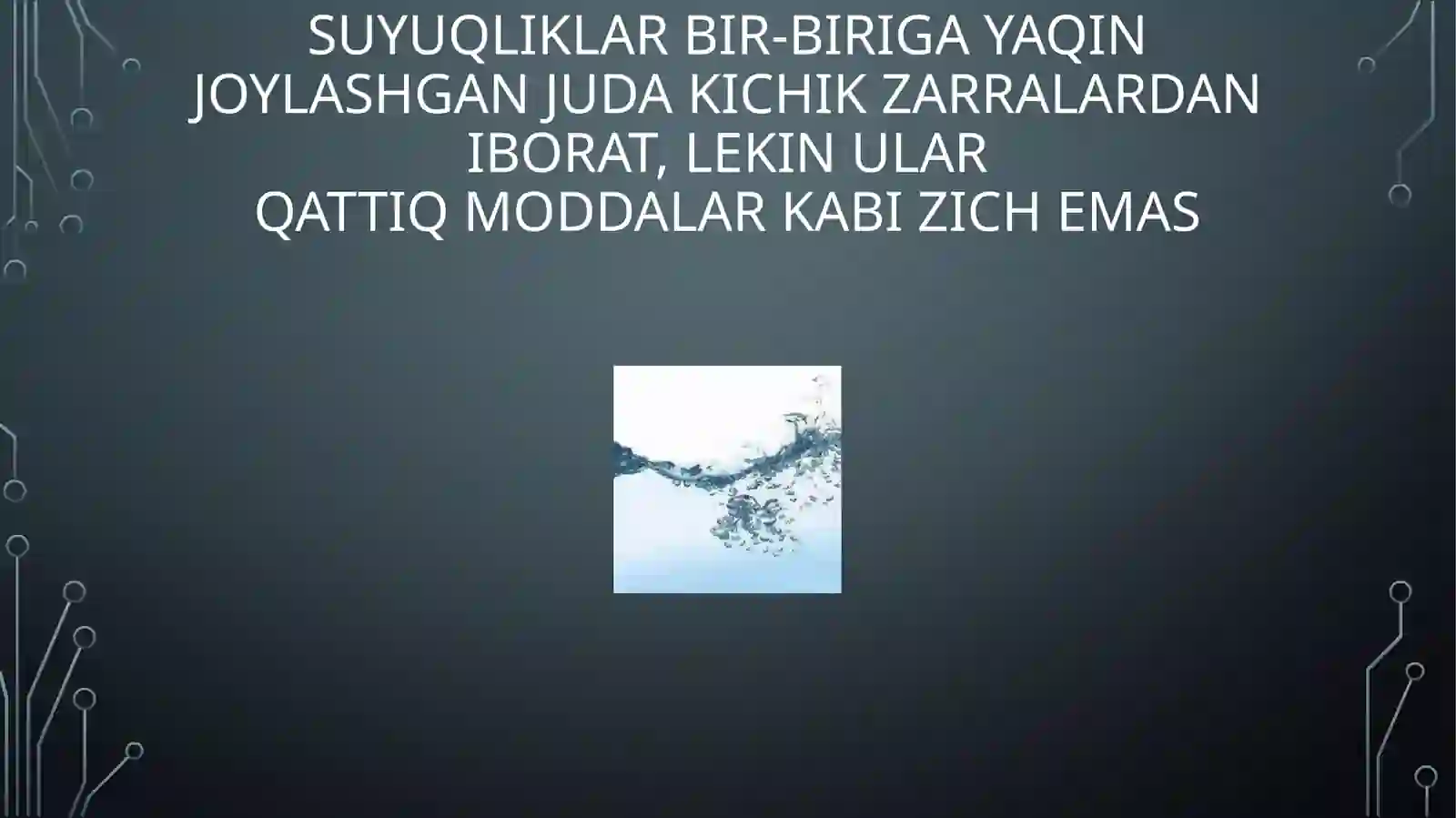 SUYUQLIKLAR 2