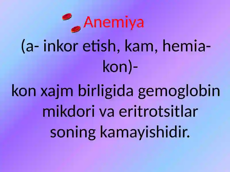 TEMIR TANQISLIK ANEMIYASI 2