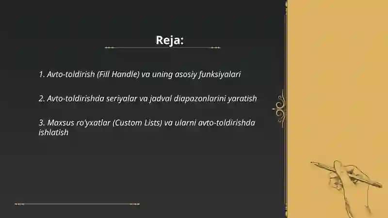 Raqamli va axborot texnologiya fanidan tayyorlagan taqdimoti 2