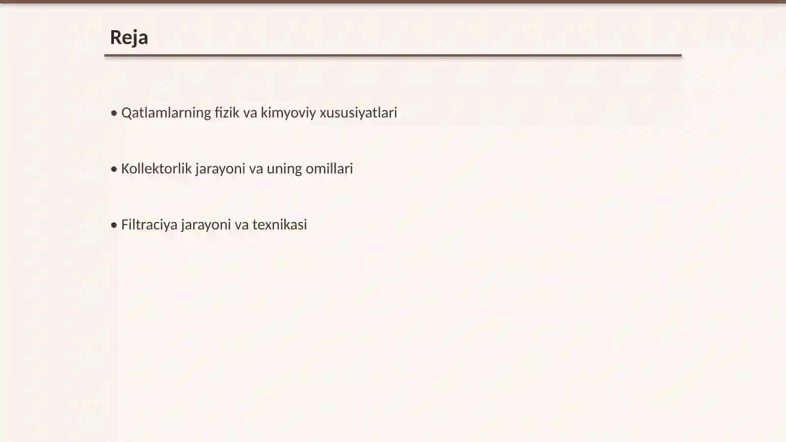 Qatlamning kollektorlik va filtraciya xususiyatlari 2