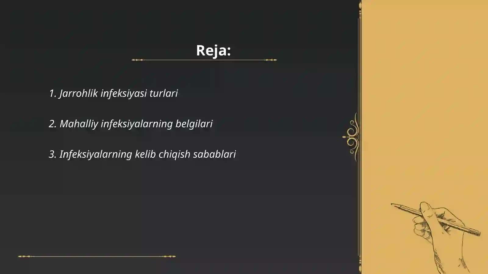Jarrohlik infeksiyasi 2