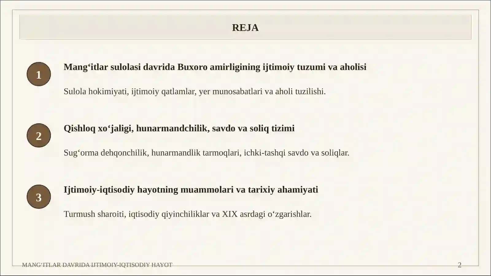 MANG‘ITLAR DAVRIDA IJTIMOIY-IQTISODIY HAYOT 2