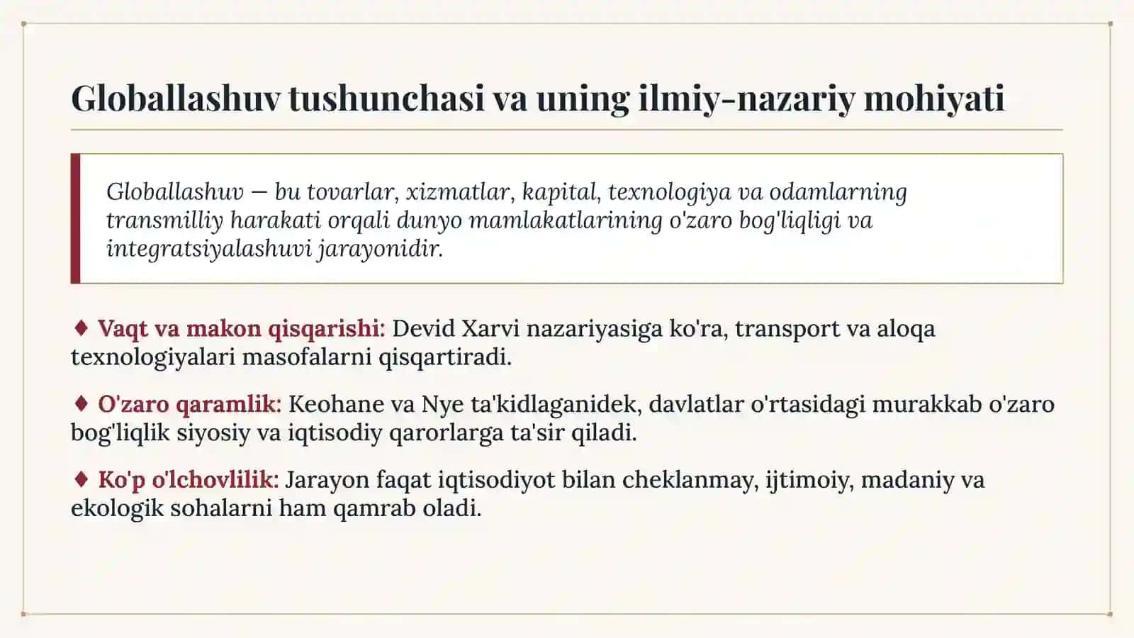 Globallashuv va uning tarixiy rivojlanishi 2