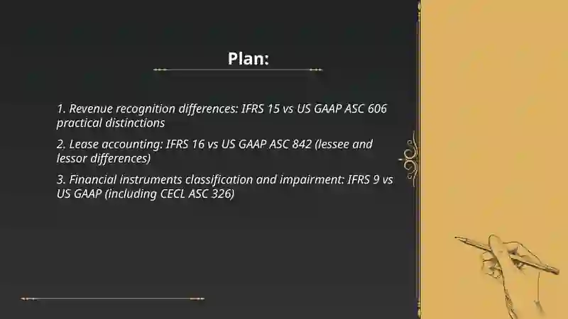 Global GAAP distinctions 2