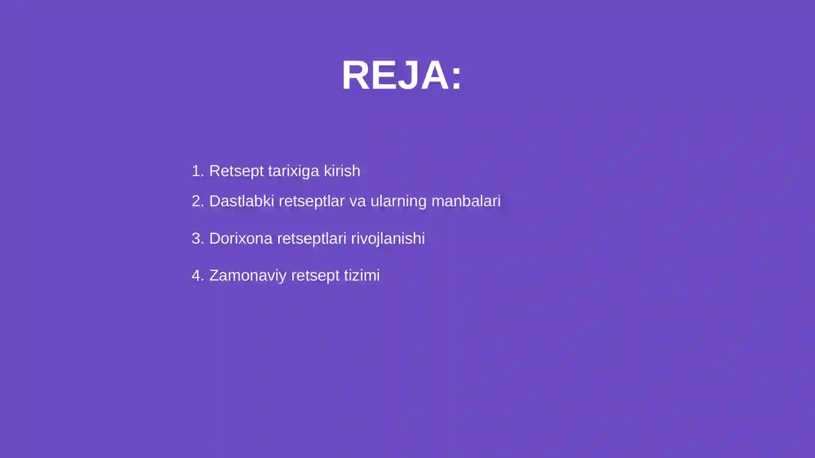 Retsept tarixi 2