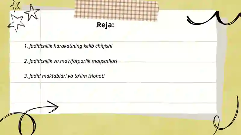 Jadidchilik harakati 2