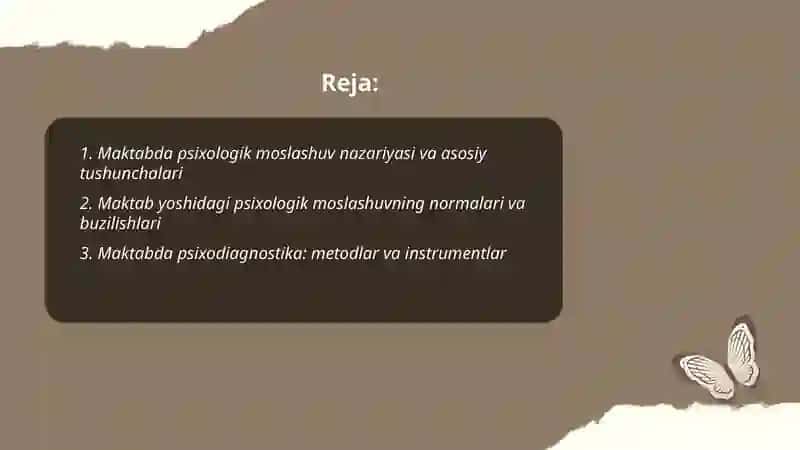Maktabda psixologik moslashuv va uning psihadiagnostikasi 2