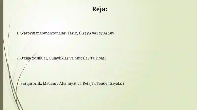 G'aroyib mehmonxonalar 2