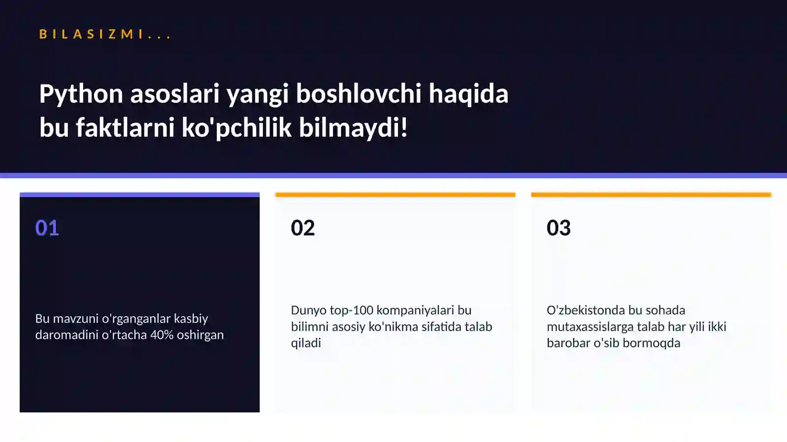 Python asoslari yangi boshlovchi 2