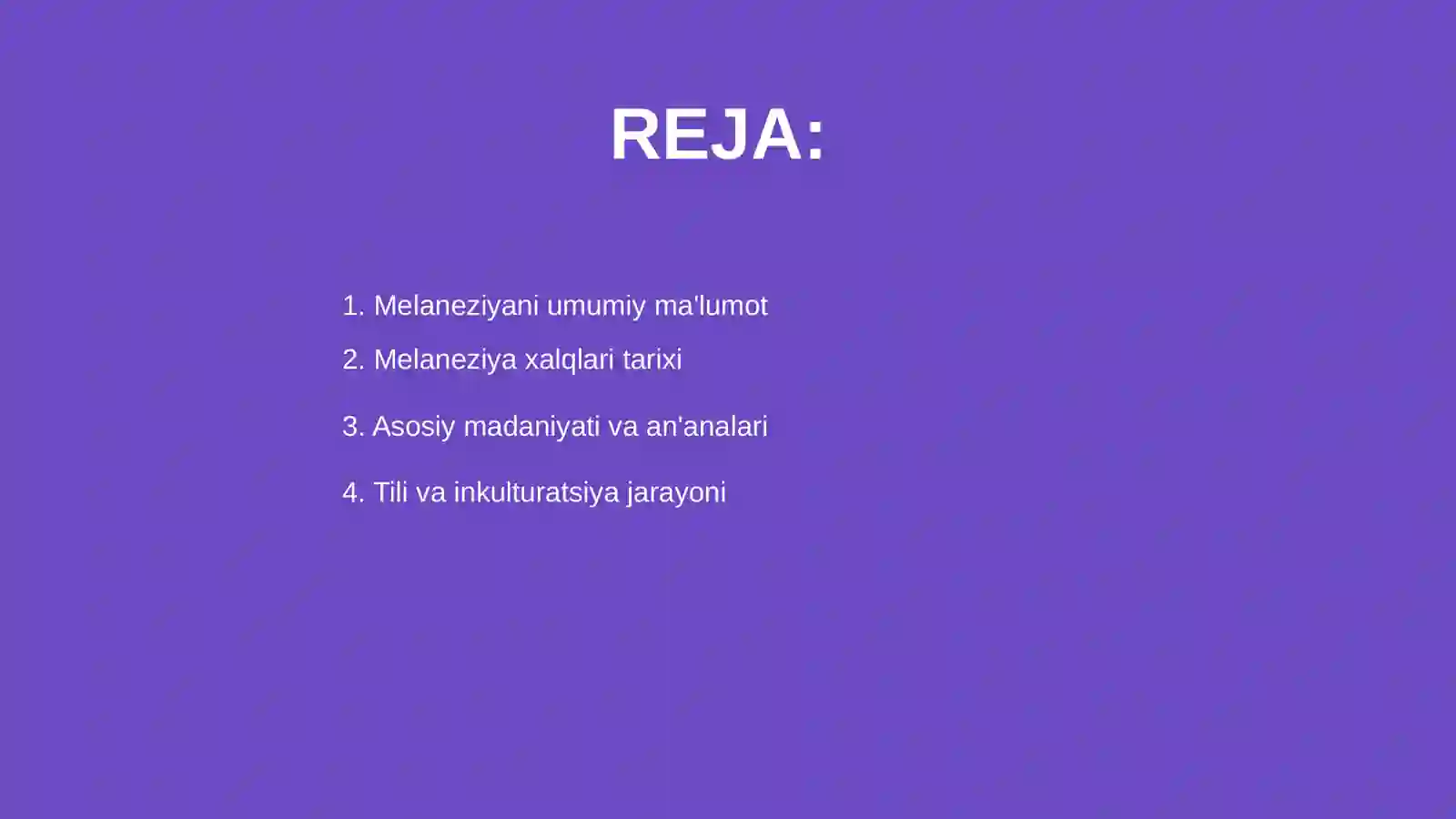 Melaneziya xalqlari haqida 2
