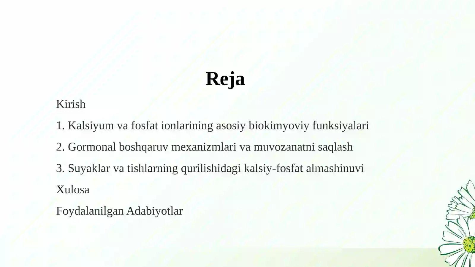 KALSIY VA FOSFAT ALMASHINUVI BIOKIMYOSI 2