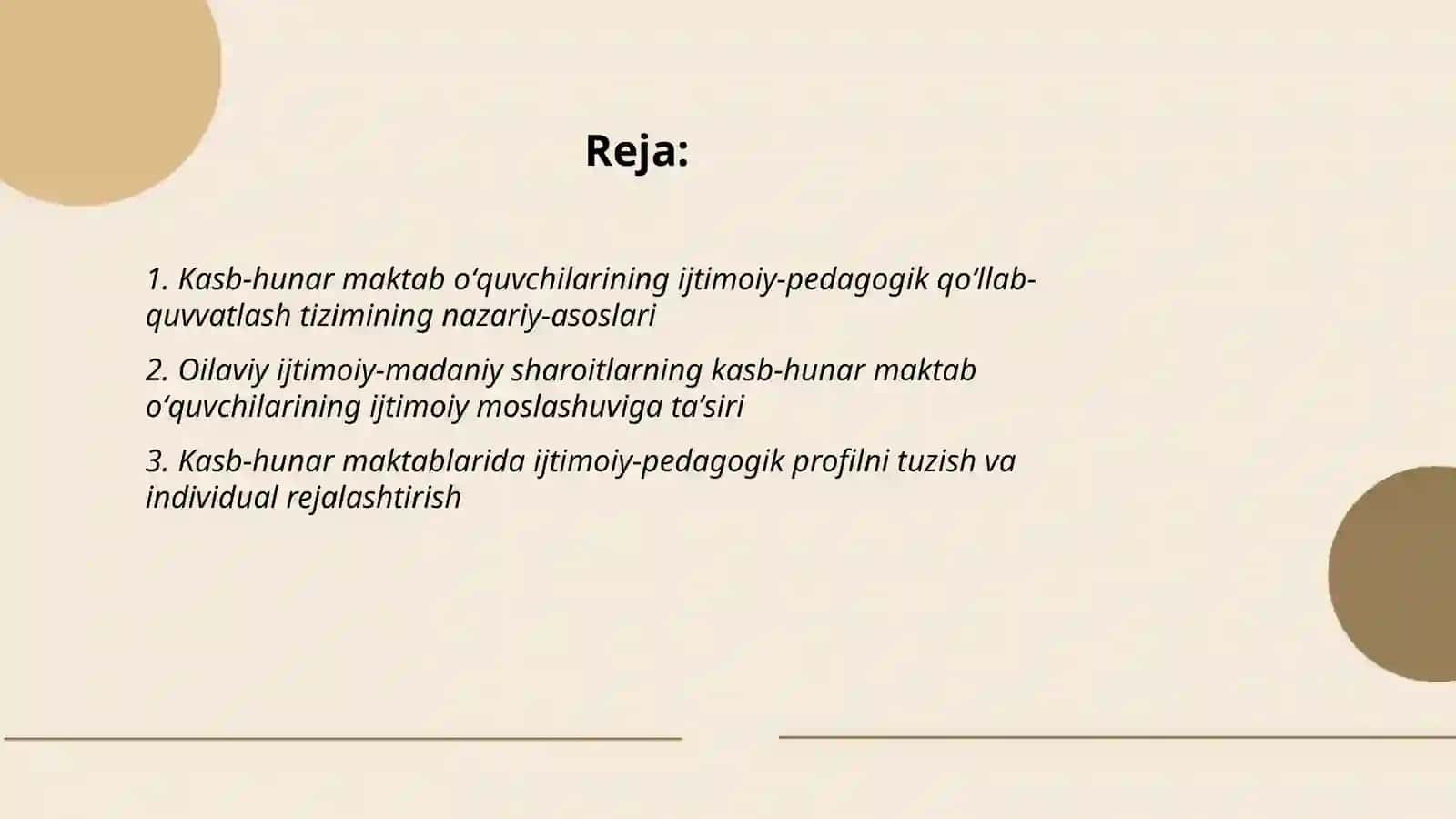 Kasb-hunar maktab oʻquvchilarining ijtimoiy-pedagogik qoʻllab quvvatlash pedagogik muammo sefatida 2