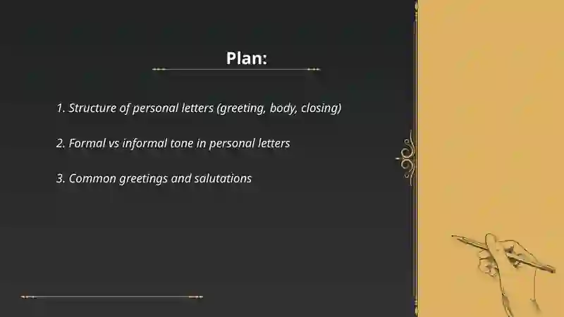 Personal letters 2