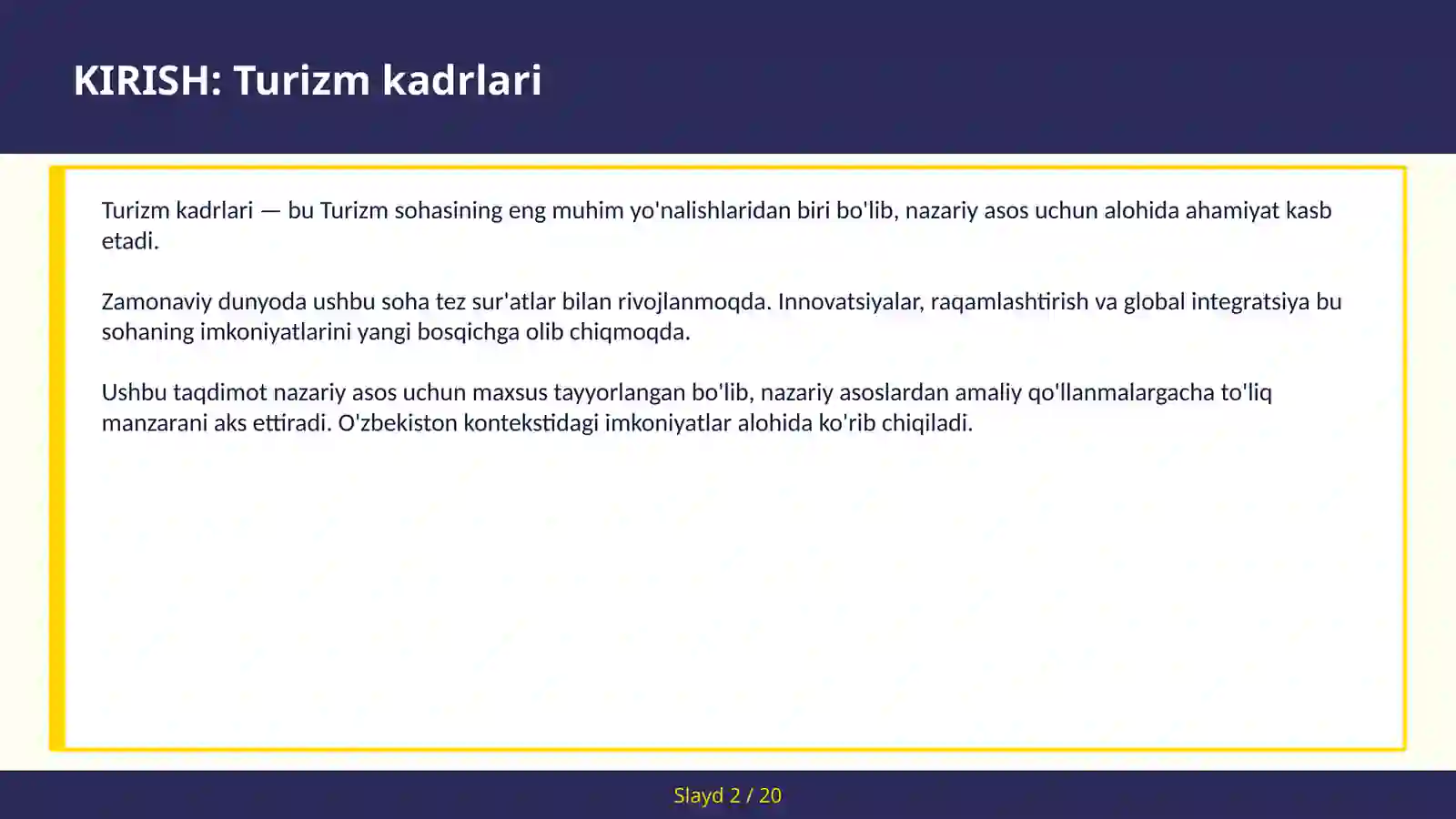 Turizm kadrlari 2