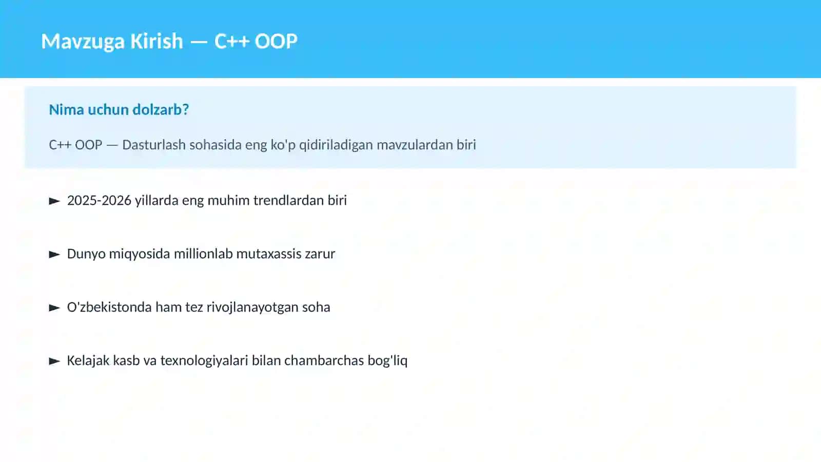 C++ OOP 2