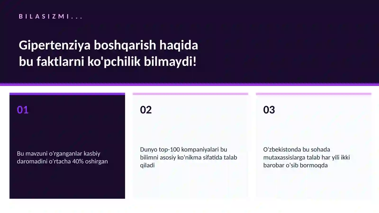 Gipertenziya boshqarish 2
