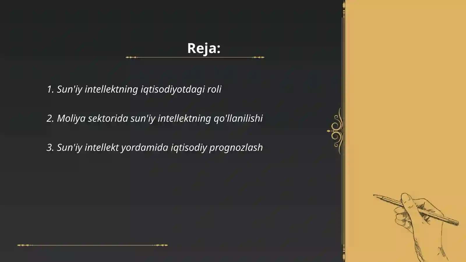 Sun'iy intellektdan foydalanish xususiyatlari 2