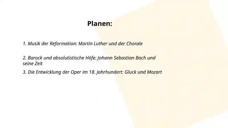 Musik und Geschichte 2