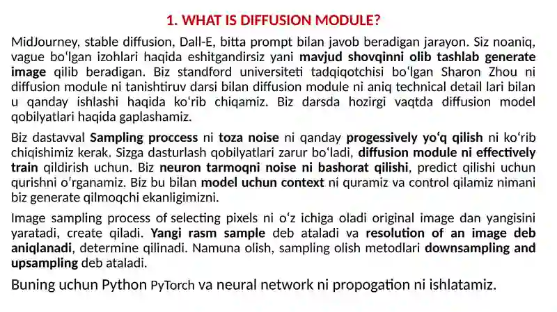 DIFFUSION MODULE “DALE-E, MidJourney AI” NIMA? 2