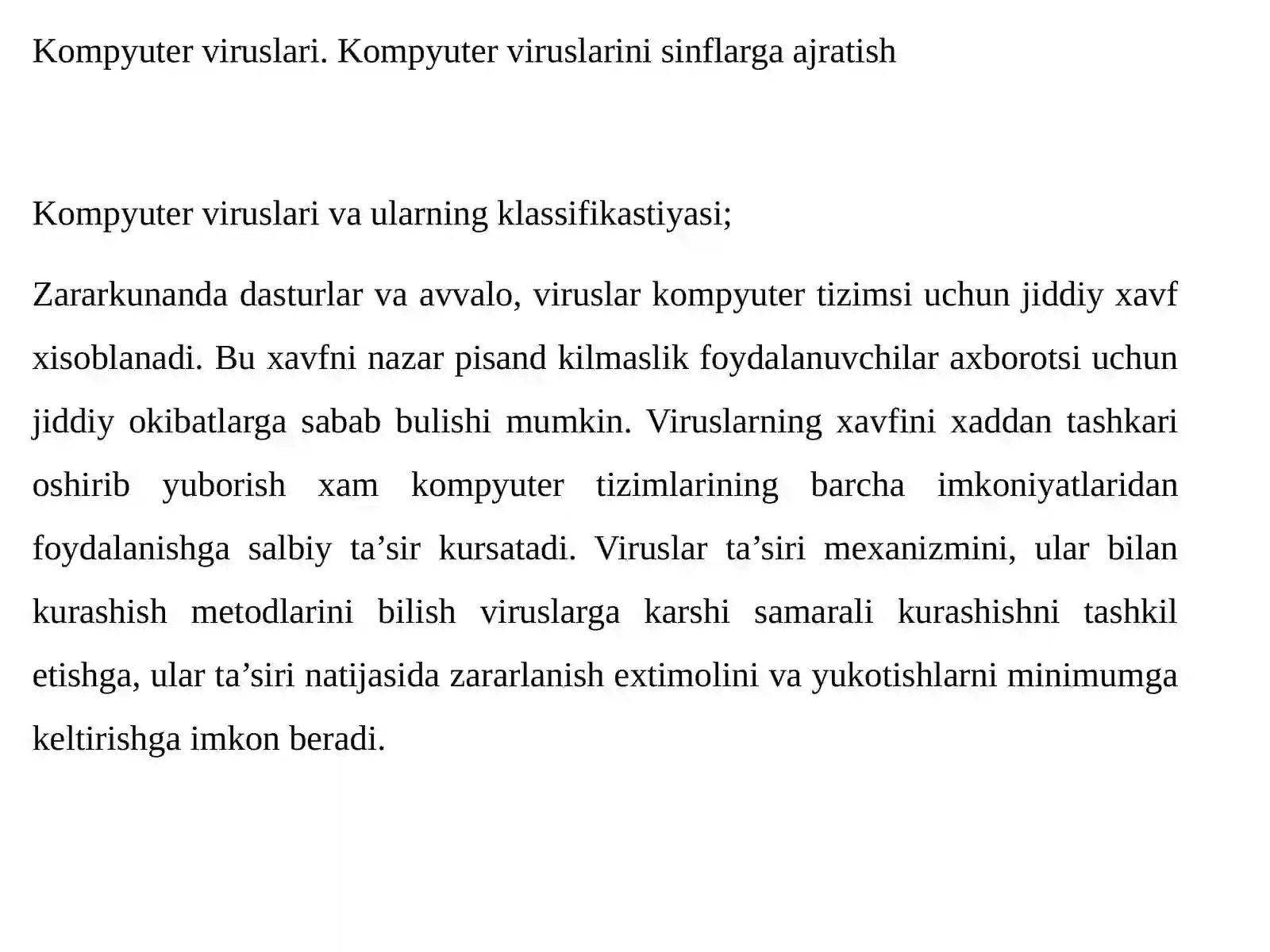 Kompyuter viruslari 2