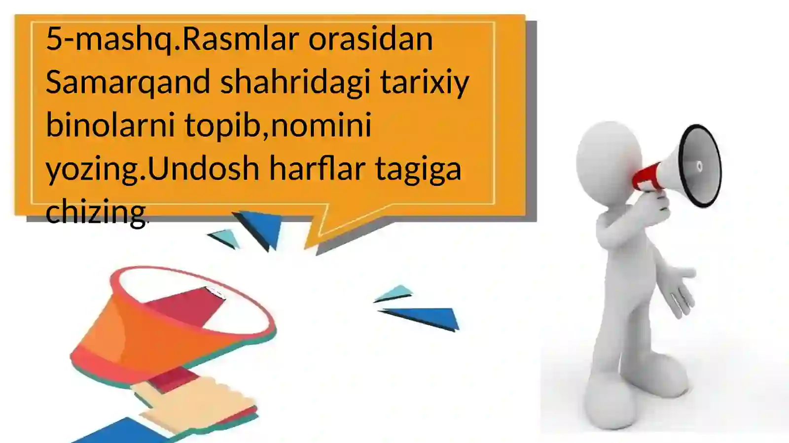 Undosh tovushlar va harflar 2