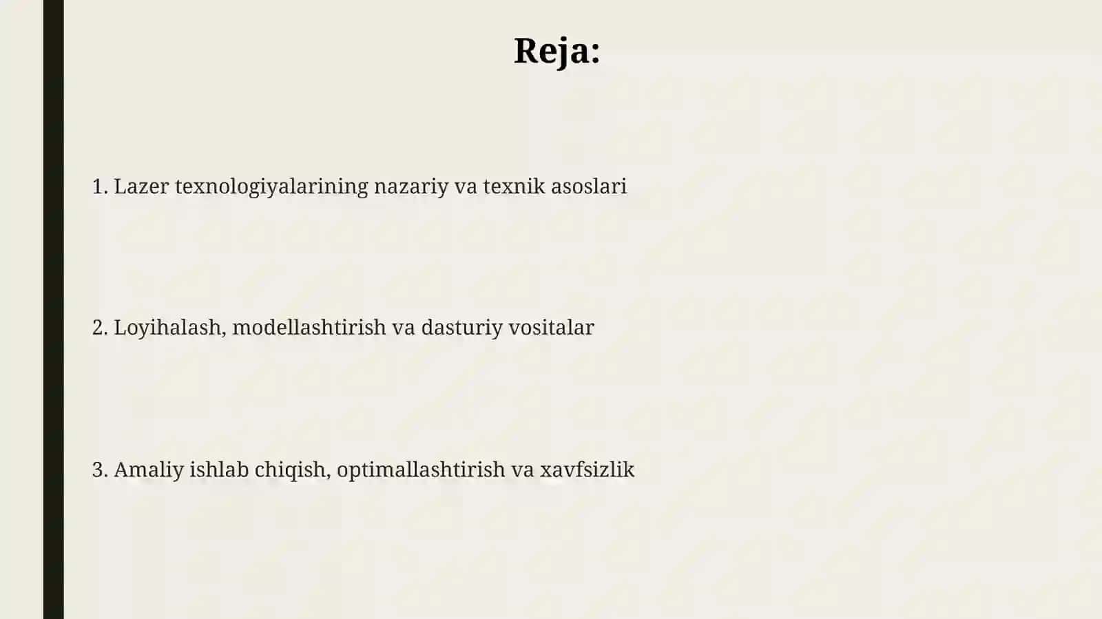 Lazer texnologiyalari asosida buyumlarni konstruksiyalash kompitensiyasini shakillantirish 2