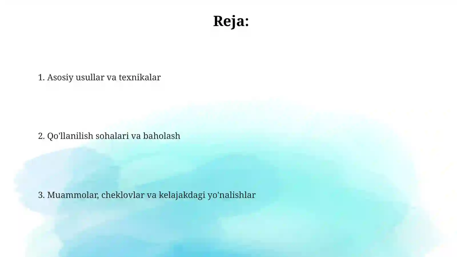 Matnni avtomatik tahlil qilish 2