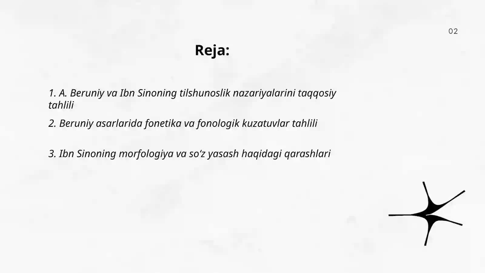 A. Beruniy va Ibn Sinoning tilshunoslikka oid asarlari tahlili 2