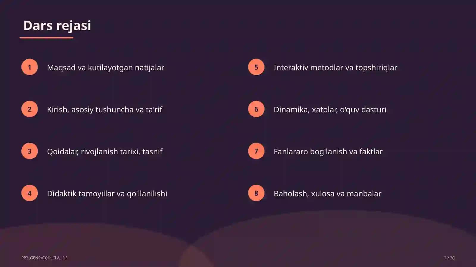 Relyef shakllari: tog'lar va tekisliklar (5-sinf) 2