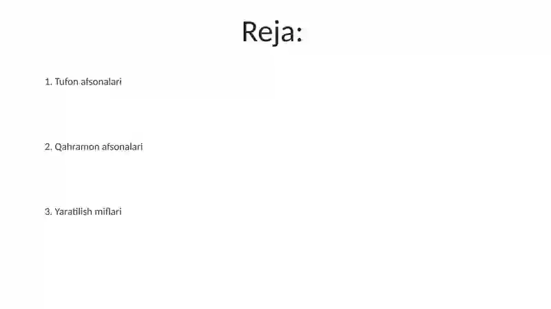 Dunyo xalqlari Miflari 2