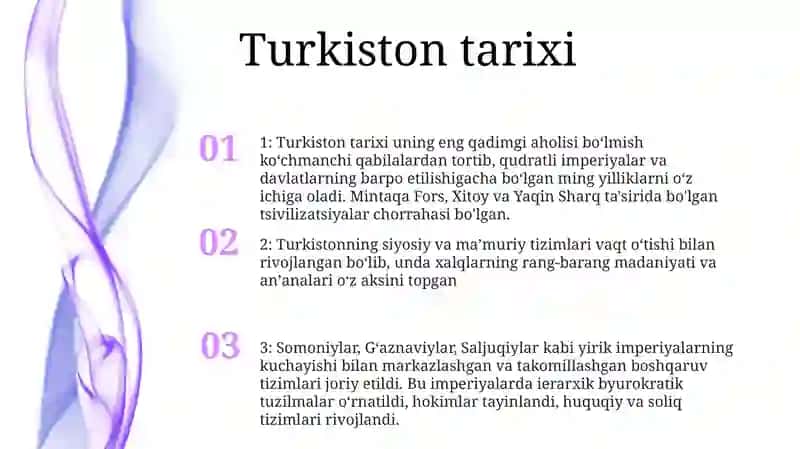 Turkistonda Boshqaruv Tizimini Shakillanishi 2