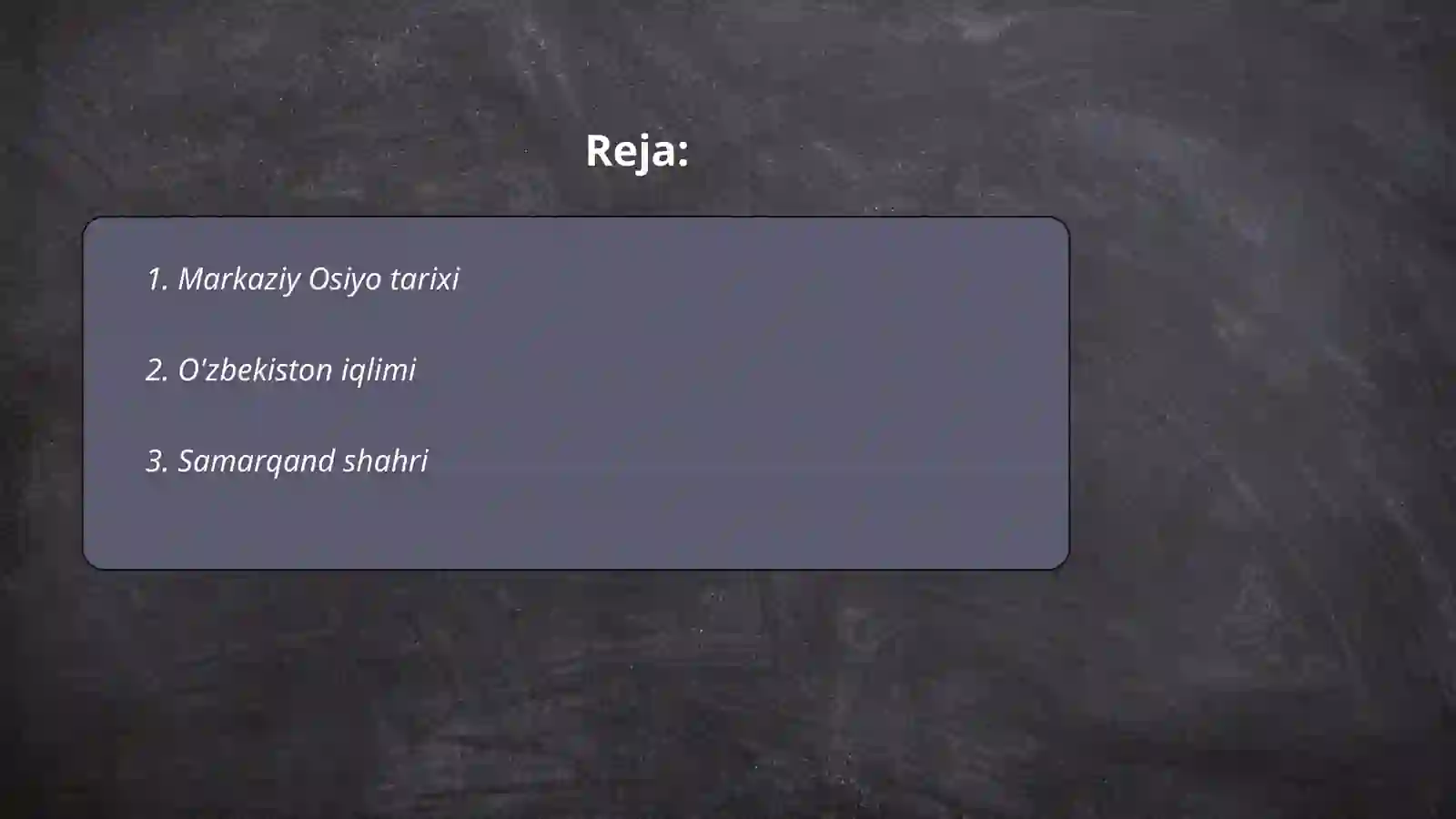 Markaziy Osiyo tarixi 2
