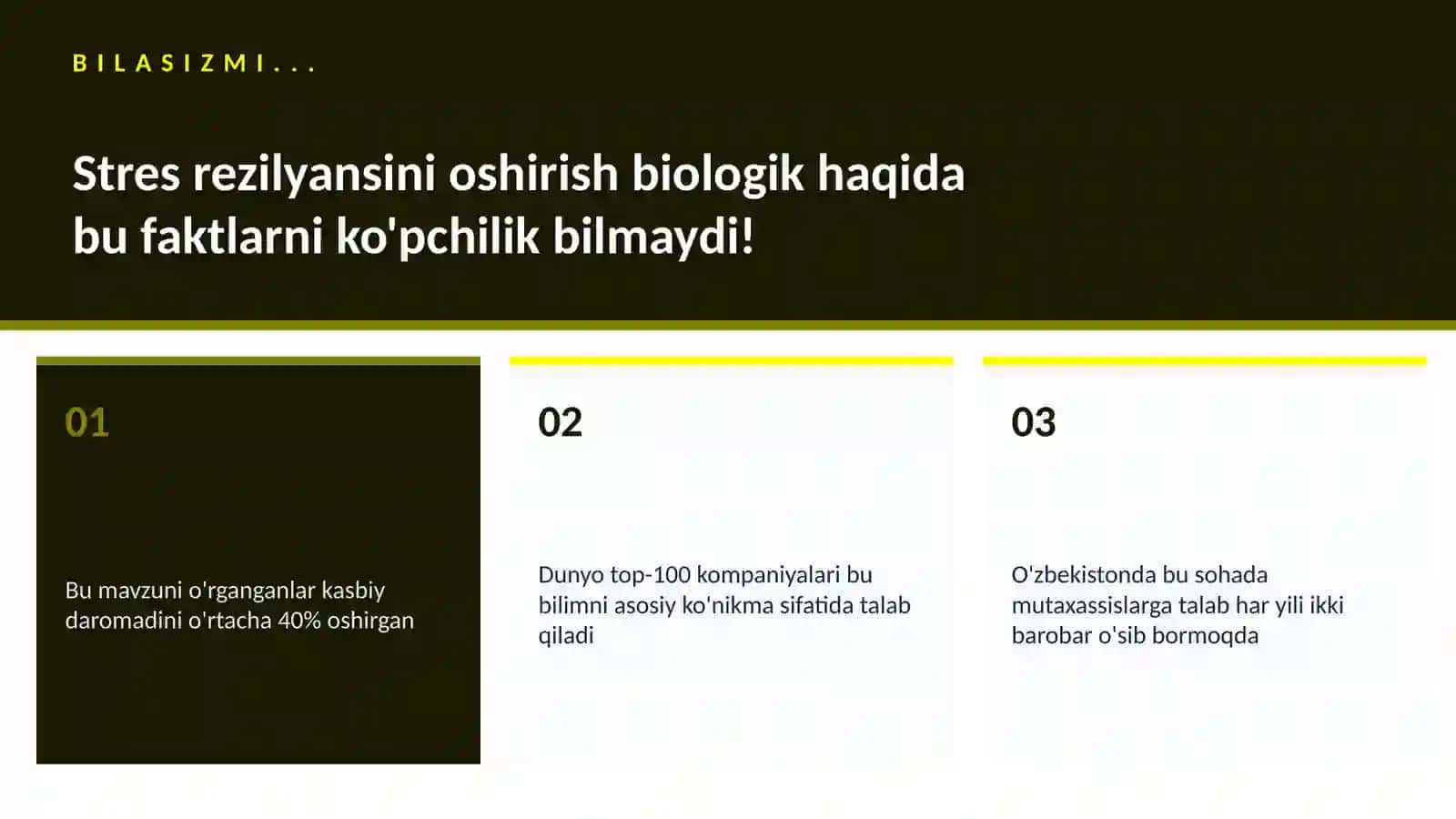 Stres rezilyansini oshirish biologik 2