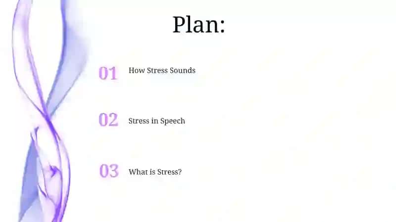 Stress in simple words (phonetics) 2